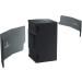 Gamegenic Watchtower Convertible Black Deck Box (100ct) | Secure and Stylish Storage Solution - Buy Online on GoSupps.com