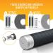 Proiron Universal Spring Jump Rope - Anti-Slip Handles Adjustable Fitness & Weight Loss for Adults & Kids - Black - Buy Online on GoSupps.com