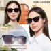 MARE AZZURO 2.75 Reader Sunglasses for Women - Stylish Outdoor Sun Reading Glasses (Black & Clear) - Perfect for All Prescriptions 1.00 to 4.00 - Buy Online on GoSupps.com