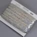 3 Row 1 1/4 Starlight Hologram Stretch Sequin Silver Trim - 10 Yard Cut - Buy Online on GoSupps.com