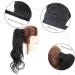 Ponytail Hair Piece Hair Extension 18inch 100% Real Remy Human Hair - Wrap Around Clip in Ponytail Curly Wavy Pony Tails Jet Black 18 Inch Curly Jet Black - Buy Online on GoSupps.com