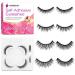 Self Adhesive Eyelashes  8PCs False Eyelashes Natural Look  Reusable Adhesive Eyelashes  Self Adhesive Eyelashes Reusable Self Sticking  No Glue Eyelashes  False Lashes Natural Look for Women