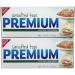 Premium Saltine Crackers - Unsalted Tops, 16 oz, 2 pk Unsalted 1 Pound (Pack of 2)
