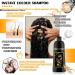 Black Hair Dye Shampoo - 3 in 1 Natural Hair Color & Grey Coverage | Long Lasting Instant Dye for Men & Women - Buy Online on GoSupps.com