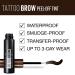 Maybelline Brow Tattoo Longlasting Tint - Dark Brown 4.9ml | Perfect Eyebrow Definition - Buy Online on GoSupps.com