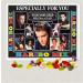 Presley King of Rock n Roll Music Icon Personalised Boxed Sweets Gift Present Movie Star Choice of Sweets - Buy Online on GoSupps.com