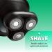 Buy Groom Essentials 3D Rotary Face & Head Shaver for Men - LED Battery-Operated Cordless Electric Razor with Ergonomic Handle - Best Online Price - Buy Online on GoSupps.com