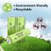 Rechargeable AA Batteries - NIMH 1.2V 1000mAh (4 Pack) - Pre-Charged Solar Power for Lighting & Flashlights - Low Self Discharge Household Use - Buy Online on GoSupps.com