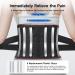Back Brace for Lower Back Pain Relief | Ergonomic Lumbar Support Belt for Men & Women - X-Large - Buy Online on GoSupps.com