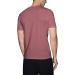Men's Active V Neck T-Shirt | Gym Workout Dance Slim Fit | Heather Maroon - Buy Online on GoSupps.com