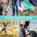 Myowell Portable Dog Water Bottle - 550ml with 100g Food Cup for Large & Small Dogs - Leakproof & Travel-Friendly (Blue) - Buy Online on GoSupps.com