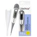 LiaVince digital fever thermometer with fever alarm waterproof oral rectal armpit exact and fast measurement for babies children and adults flexible lace