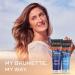 John Frieda Blue Crush for brunettes Blue Shampoo & Conditioner Set for Brassy Hair |Phthalate Free Ammonia Free (Pack of 2) - Buy Online on GoSupps.com