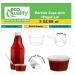 EcoQuality 3 oz Plastic Condiment Containers with Attached Lids (50 Pack) - Leak Proof Portion Cups for Sauces, Samples, Jello Shots, Food Storage & More! - Buy Online on GoSupps.com