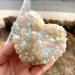 Room Decoration Gemstones for Decoration Natural Rainbow Aura Cluster Hearts Raw Crystal Cluster Heart Shape for Decoration Aura Crystal (Size : 550-600g) - Buy Online on GoSupps.com