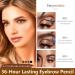 Waterproof 3D Microblading Eyebrow Pencil 2024 Upgraded 3-Piece Set (4 black/brown/light brown/grey) Black/Brown/Light Brown/Grey 4 - Buy Online on GoSupps.com