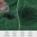 Pettom Dog Bathrobe Fast-Drying Microfiber & Super Absorbent Cotton for All Dog Sizes (XS Green) - Perfect for Large Medium & Small Dogs - Buy Online on GoSupps.com