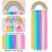 FIOBEE Rainbow Hair Bows Holder & Unicorn Clips Organizer - Wall Hanging Baby Girls Room D cor - Buy Online on GoSupps.com