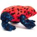 Zappi Co 100% Recycled Plush Poison Dart Frog Toy - 15cm Stuffed Eco-Friendly Animal for Newborns - Buy Online on GoSupps.com