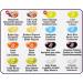 Jelly Belly Bean Boozled Jelly Beans Spinner Gift 3.5 Oz (100g) + Harry Potter Bertie Botts Every Flavour Jelly Beans 1.9 Oz (54g) Jelly Beans 2 Piece Set - Buy Online on GoSupps.com