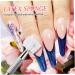 Buy Nail Sponge Claw Brushes Set - Gel Puffs Liner & Manicure Tools | Stainless Setting Powder Puff for Nail Art & Makeup - International Shipping - Buy Online on GoSupps.com