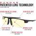 Gunnar Torpedo Gaming Glasses - Amber Lenses 65% Blue Light & 100% UV Protection - Premium Eye-Saving Blue Light Glasses for Reduced Eye Strain - Buy Online on GoSupps.com
