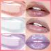UCANBE 3 Reflective Color Lip Glow Oil | Intense Moisture Lip Oil - Non-Sticky Gloss for All-Day Wear in Pink Crystal & Mermaid Colors - Buy Online on GoSupps.com