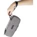 Ooze Smell Proof Pouch Smoke Gray - 4x9x3 Travel Bag with Lock and Carbon Lining - Odor Proof and Discreet Herb Guard - Buy Online on GoSupps.com