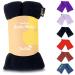 Zhu-Zhu Unscented Body Wrap - Microwavable Wheat Bag - Navy Fleece Heat Therapy Hot Pack - Microwave Heated Soothing Wheat Bags
