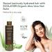 Hydrating & Fortifying Hair Balm with Organic Aloe Vera | 98.6% Natural Vegan Conditioner for Dry & Curly Hair | Deep Moisturizing Balm - 8.5 Fl Oz - Buy Online on GoSupps.com