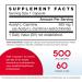Jarrow Formulas Acetyl L-Carnitine 500mg - 60 Veggie Caps | Energy & Metabolism Support - Buy Online on GoSupps.com