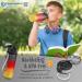 My Vesperbox Minny Leak Proof Kids Water Bottle with Straw or Strainer 350ml 500ml 750ml BPA Free Lightweight Water Bottle for Kindergarten School (Green Light Green Black 750ml) - Buy Online on GoSupps.com