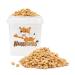 Peanuts roasted 3.5kg - roasted & without salt - crisp peanuts without salt - blanched/without skin - dried - roasting aromas - in a practical stand bag or in the bucket - nut fox (3.5kg bucket) peanut 3.5kg container