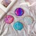 X Hot Popcorn Double-Sided Compact Makeup Mirror - 4 Color Shell, 2x Magnification - Girls' Beauty Essential - Buy Online on GoSupps.com