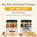 Keto Nut Butter Fat Bomb Crunchy - Macadamia Almond Butter with MCT Oil Cashews 10oz - Low Carb Blend (1 Pack) - Buy Online on GoSupps.com