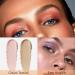 Enfuntins Shimmer Cream Eyeshadow Stick - High Pigmented Waterproof Eye Shadow Pencil (Champagne Gold) | Long Lasting Makeup with Soft Smudger - Buy Online on GoSupps.com