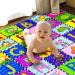 Teytoy Baby Cotton Play Mat | ABC Crawling Mat for Boys & Girls - Non-Slip Design, Plush Surface - 59 x 44 Inch - Buy Online on GoSupps.com
