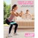 WALITO Fabric Resistance Bands for Legs & Butt - Set of 3 Exercise Loop Bands for Yoga, Pilates & Home Workout - Strength Bands for Booty in Green, Pink, Purple - Buy Online on GoSupps.com