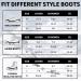 Miracol 23/24-Spikes Stainless Steel Ice Cleats for Men and Women - Anti-Slip Traction Grips for Snow Shoe, Ski, Fishing, Climbing - Black X-Large - Buy Online on GoSupps.com