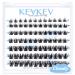Lash Clusters 84 Pcs Cluster Lashes Individual Lashes Natural Look DIY Lash Extension Lashes That Look Like Extensions Wispy Lashes Fluffy Eyelash Clusters Thin Band & Soft (Cloudy,D-8-16mix) D-Mix (8-16mm) Cloudy