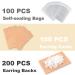 Earring Cards Set with 100 Holder Cards, 200 Backs, and 100 Jewelry Packaging - Brown | 3.5x2.4 Inches - Buy Online on GoSupps.com