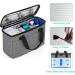 Trunab Insulated Small Medical Bag with Adjustable Dividers - Water-Resistant Cooler Bag for Travel, Home & Camping - Grey (Bag Only) - Buy Online on GoSupps.com