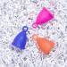 Buy Silicone Menstrual Cup for Women - Reusable Medium Size Extra Firm Peachcup with Loop Handle - Ships Internationally - Buy Online on GoSupps.com