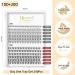 Buy 240 Individually Quewel Eyelashes - 10D+20D D Curl Mix 8-14mm | Reusable False Eyelashes for Stunning Eye Makeup - Buy Online on GoSupps.com