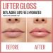 Maybelline Lifter Gloss Topaz 009 - Hydrating Lip Gloss with Hyaluronic Acid 0.18 fl oz - Buy Online on GoSupps.com