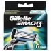 Discontinued model Gillette Mach3 razor blades for men 1 pack (1 x 6 pieces)