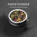 Colorful Magical Eyes Portable Metal Pill Box | Round Mini 3-Compartment | Travel-Friendly Design for Small Pills - Buy Online on GoSupps.com