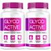(2 Pack) Glyco Active Glyco Active Capsules Glyco Active Advanced Formula Glyco Active All Natural Formula Pills Glyco Active Capsulas Reviews 60 Capsules for 2 Months