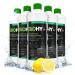 Biohy Wischroboter cleaning agent for cleaning stations (6 x 1 liter) |Extends the lifespan of the suction station |Low -foam cleaner concentrate lemon 1 l (6 Pack)