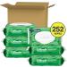 Cottonelle GentlePlus Flushable Wet Wipes with Aloe & Vitamin E Adult Wet Wipes 6 Flip-Top Packs 42 Wipes per Pack (6 Packs of 42) (252 Total Flushable Wipes) Flip-Top 6X - Buy Online on GoSupps.com